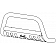 Westin Automotive Bull Bar Tube 3 Inch Black Powder Coated  Steel - 321695