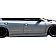 Extreme Dimensions Side Skirt - Primered Fiberglass Reinforced Plastic Black Set of 2 - 105683