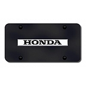 Automotive Gold License Plate - Honda Stainless Steel - HONNCB