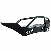 Paramount Automotive Bumper Direct-Fit 1-Piece Design Black - 510358