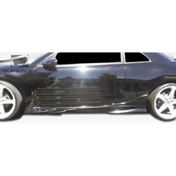 Extreme Dimensions Side Skirt - Primered Fiberglass Reinforced Plastic Black Set of 2 - 105575