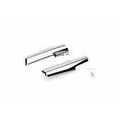 Putco Exterior Mirror Cover Driver And Passenger Side Silver ABS Plastic Set Of 2 - 400500