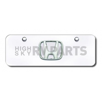 Automotive Gold License Plate - Honda Stainless Steel - HONNCCM