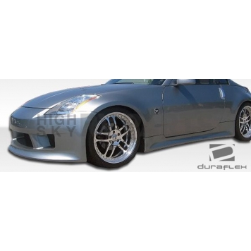 Extreme Dimensions Side Skirt - Primered Fiberglass Reinforced Plastic Black Set of 2 - 105647
