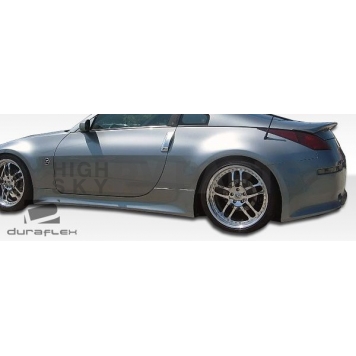 Extreme Dimensions Side Skirt - Primered Fiberglass Reinforced Plastic Black Set of 2 - 105647-8