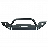Paramount Automotive Bumper Direct-Fit 1-Piece Design Black - 510361