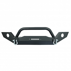 Paramount Automotive Bumper Direct-Fit 1-Piece Design Black - 510361