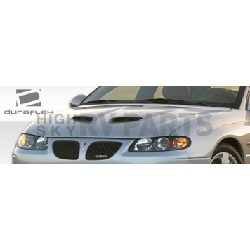 Extreme Dimensions Hood - Primered Fiberglass Black - 106390