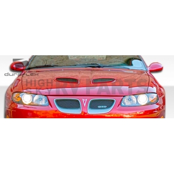 Extreme Dimensions Hood - Primered Fiberglass Black - 106390-2