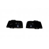 Auto Ventshade (AVS) Headlight Cover - Acrylic Smoke Full Cover Set Of 2 - 37803