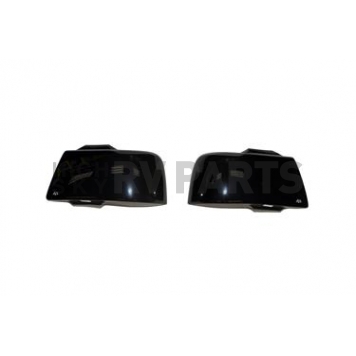 Auto Ventshade (AVS) Headlight Cover - Acrylic Smoke Full Cover Set Of 2 - 37803