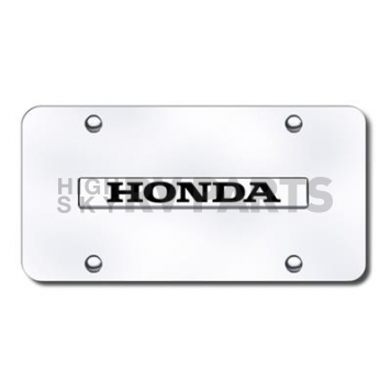 Automotive Gold License Plate - Honda Stainless Steel - HONNGC