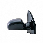 K-Source Exterior Mirror Manual OEM Black Single - 61081F