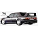 Extreme Dimensions Side Skirt - Primered Fiberglass Reinforced Plastic Black Set of 2 - 105376