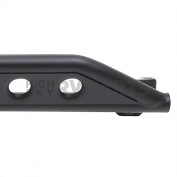 Smittybilt Rocker Panel Guard - Round Tube Steel Black Textured - 76646LT-1