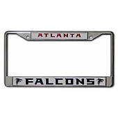POWERDECAL License Plate Frame - Atlanta Falcons Zinc - FC2004