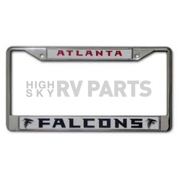 POWERDECAL License Plate Frame - Atlanta Falcons Zinc - FC2004