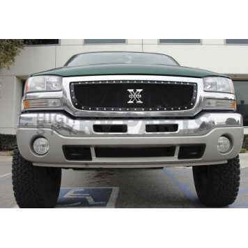 T-Rex Truck Products Grille Insert - Mesh Rectangular Black Powder Coated Steel - 6712001-2