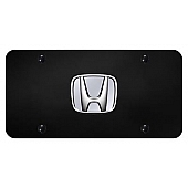 Automotive Gold License Plate - Honda Stainless Steel - HONPCB