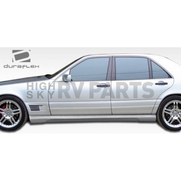 Extreme Dimensions Side Skirt - Primered Fiberglass Reinforced Plastic Black Set of 2 - 105383-5