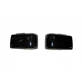 Auto Ventshade (AVS) Headlight Cover - Acrylic Smoke Full Cover Set Of 2 - 37827