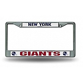 POWERDECAL License Plate Frame - New York Giants Plastic - FC1403