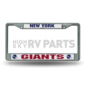 POWERDECAL License Plate Frame - New York Giants Plastic - FC1403