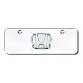 Automotive Gold License Plate - All Honda Logo Stainless Steel - HONPCCM