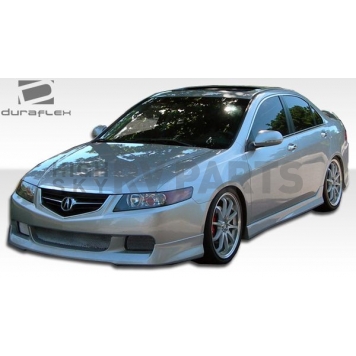 Extreme Dimensions Side Skirt - Primered Fiberglass Reinforced Plastic Black Set of 2 - 105224