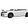 Extreme Dimensions Side Skirt - Primered Fiberglass Reinforced Plastic Black Set of 2 - 105224