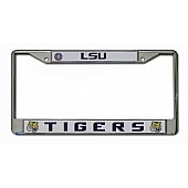 POWERDECAL License Plate Frame - LSU Tigers Name Zinc - FC170102