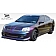 Extreme Dimensions Side Skirt - Primered Fiberglass Reinforced Plastic Black Set of 2 - 105233