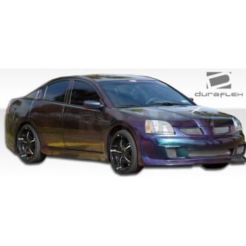 Extreme Dimensions Side Skirt - Primered Fiberglass Reinforced Plastic Black Set of 2 - 105233-1