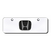 Automotive Gold License Plate - Honda Logo Stainless Steel - HONPCM
