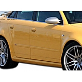 Extreme Dimensions Side Skirt - Primered Fiberglass Reinforced Plastic Black Set of 2 - 105318