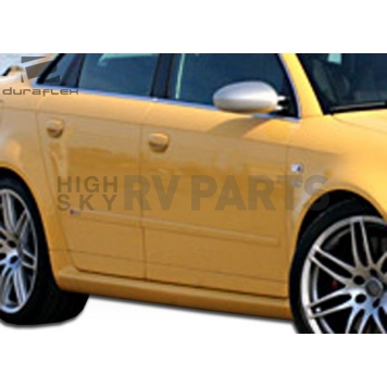 Extreme Dimensions Side Skirt - Primered Fiberglass Reinforced Plastic Black Set of 2 - 105318