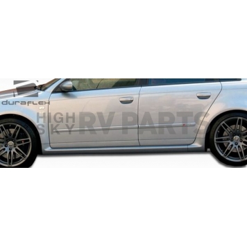 Extreme Dimensions Side Skirt - Primered Fiberglass Reinforced Plastic Black Set of 2 - 105318-1
