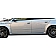 Extreme Dimensions Side Skirt - Primered Fiberglass Reinforced Plastic Black Set of 2 - 105318