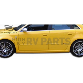 Extreme Dimensions Side Skirt - Primered Fiberglass Reinforced Plastic Black Set of 2 - 105318-2