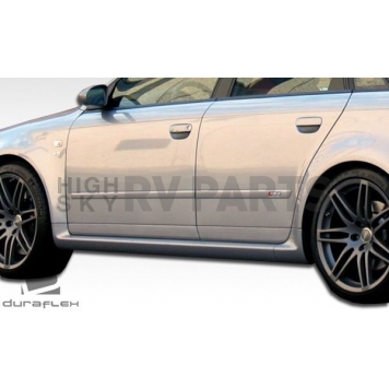 Extreme Dimensions Side Skirt - Primered Fiberglass Reinforced Plastic Black Set of 2 - 105318-4