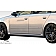 Extreme Dimensions Side Skirt - Primered Fiberglass Reinforced Plastic Black Set of 2 - 105318