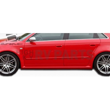 Extreme Dimensions Side Skirt - Primered Fiberglass Reinforced Plastic Black Set of 2 - 105318-6
