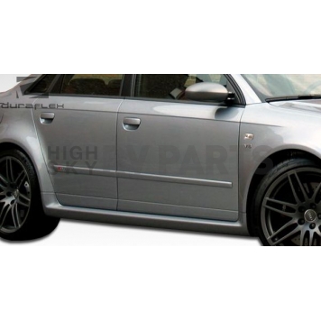 Extreme Dimensions Side Skirt - Primered Fiberglass Reinforced Plastic Black Set of 2 - 105318-8