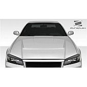Extreme Dimensions Hood - Fiberglass Reinforced Plastic Black - Conversion - 106605