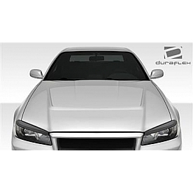Extreme Dimensions Hood - Fiberglass Reinforced Plastic Black - Conversion - 106605