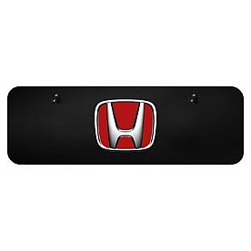 Automotive Gold License Plate - Honda Stainless Steel - HONRCBM