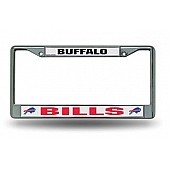 POWERDECAL License Plate Frame - Buffalo Bills Plastic - FC3502