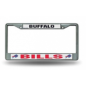 POWERDECAL License Plate Frame - Buffalo Bills Plastic - FC3502