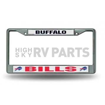 POWERDECAL License Plate Frame - Buffalo Bills Plastic - FC3502
