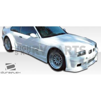 Extreme Dimensions Side Skirt - Primered Fiberglass Reinforced Plastic Black Set of 2 - 105336-3